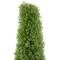 5ft. Unlit Artificial Boxwood Cone Topiary Tree with Round Pot